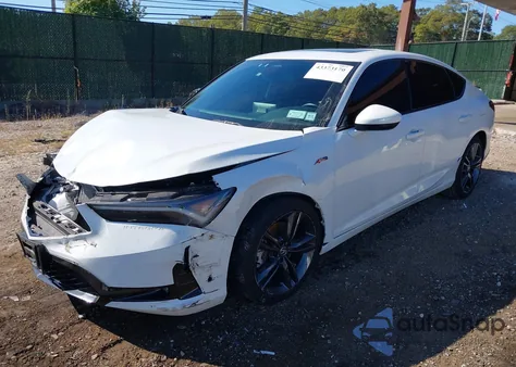 2023 Acura Integra A-Spec z USA, uszkodzony, nr VIN 19UDE4H32PA018546